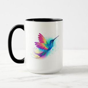 Caneca Arco-Íris Exótico Hummingbird