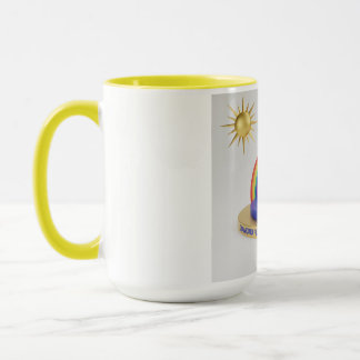 Caneca Arco-íris Salpicado de Sol