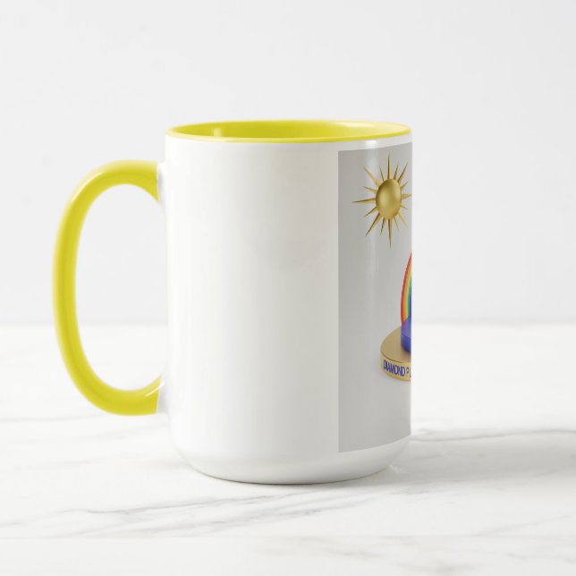 Caneca Arco-íris Salpicado de Sol (Esquerda)