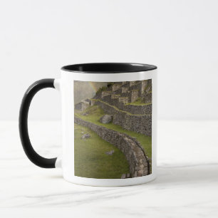 Caneca Arco-íris sobre os terraços agrícolas, Machu