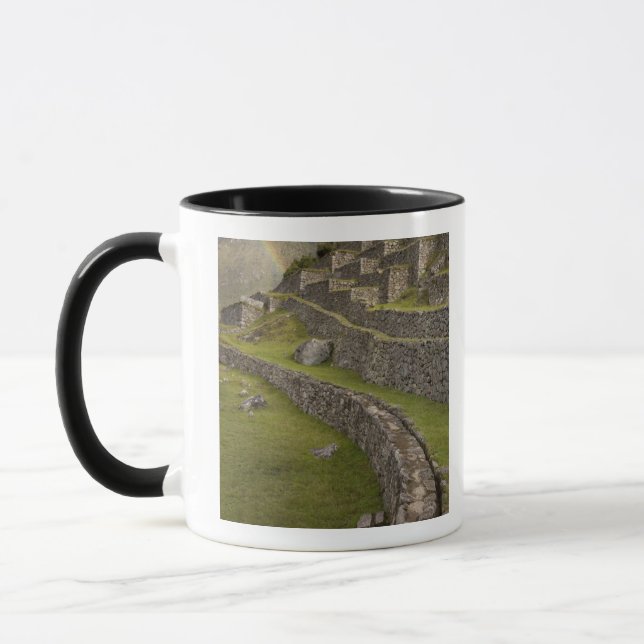 Caneca Arco-íris sobre os terraços agrícolas, Machu (Esquerda)