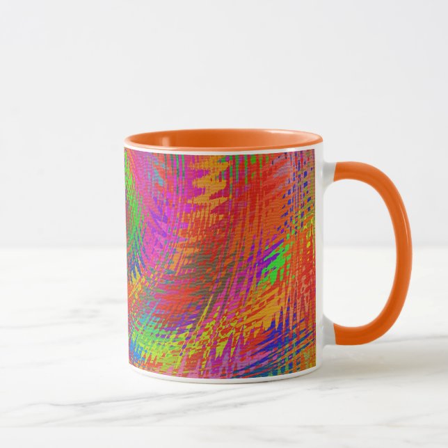 Caneca Arco-íris Tecido (Direita)