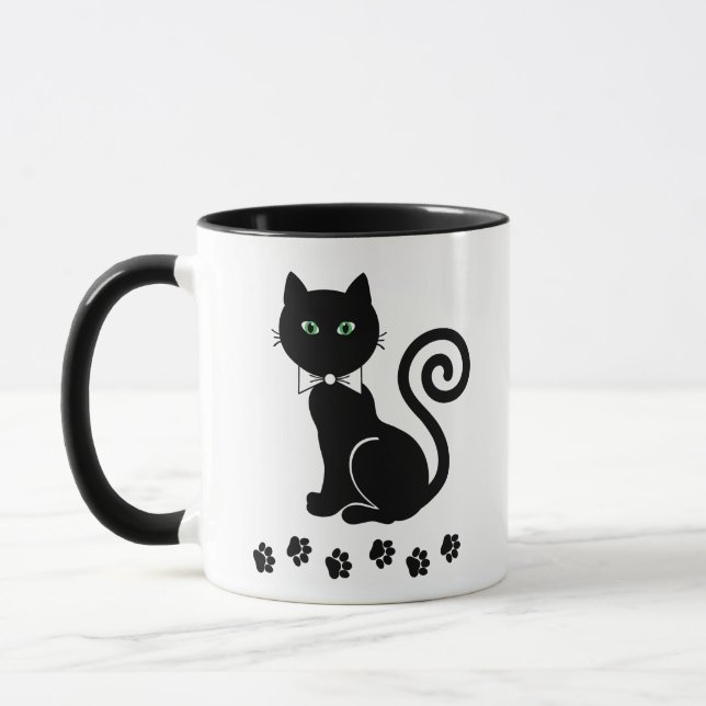 Caneca Arco Tie Cat Mug (Esquerda)