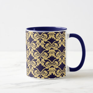 Caneca Arcos do marinho Cream Damask