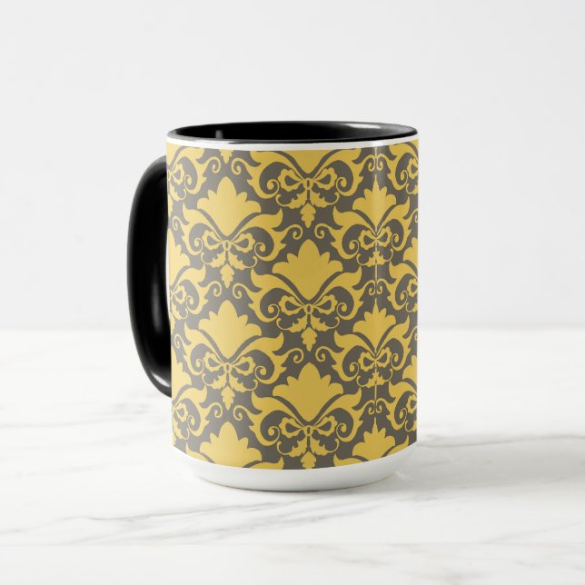 Caneca Arcos do ouro Smoke Damask (Frente Esquerda)