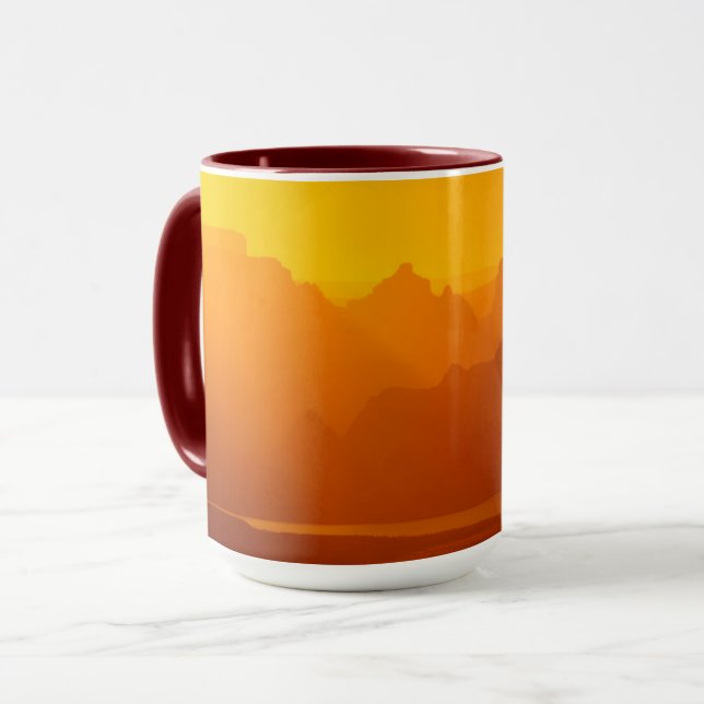 Caneca Área Nacional de Recriação de Glen Canyon (Frente Esquerda)