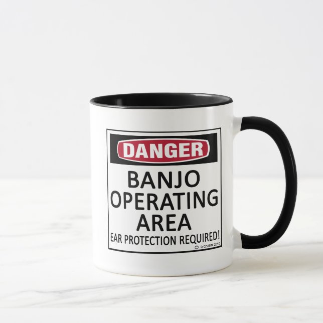 Caneca Área operacional do Banjo (Direita)