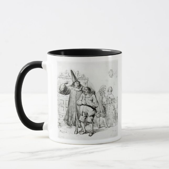 Caneca Argão e Monsieur Purgon (Esquerda)