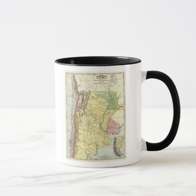 Caneca Argentina, Chile, Paraguai, Uruguai (Direita)