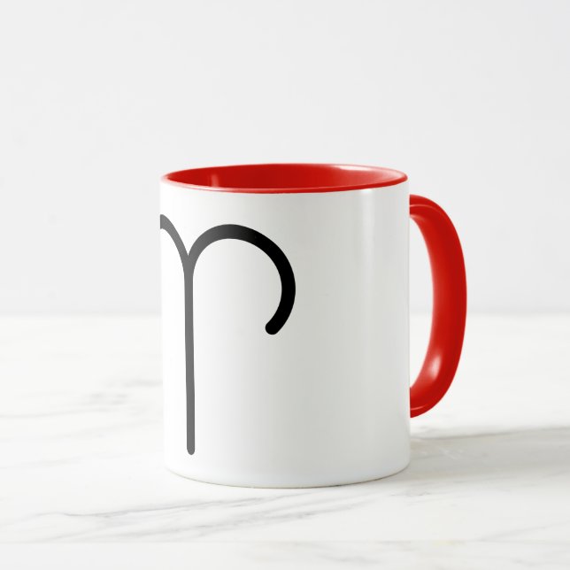 Caneca Áries (Frente Esquerda)
