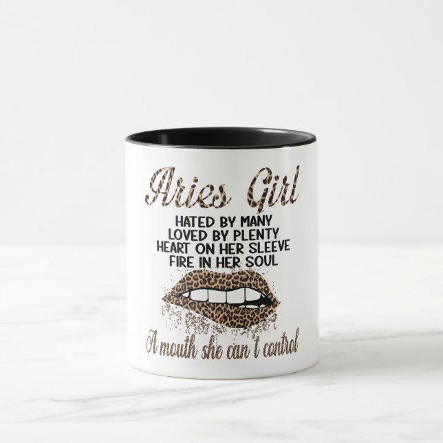 Caneca Aries Girl/Birthday (Centro)