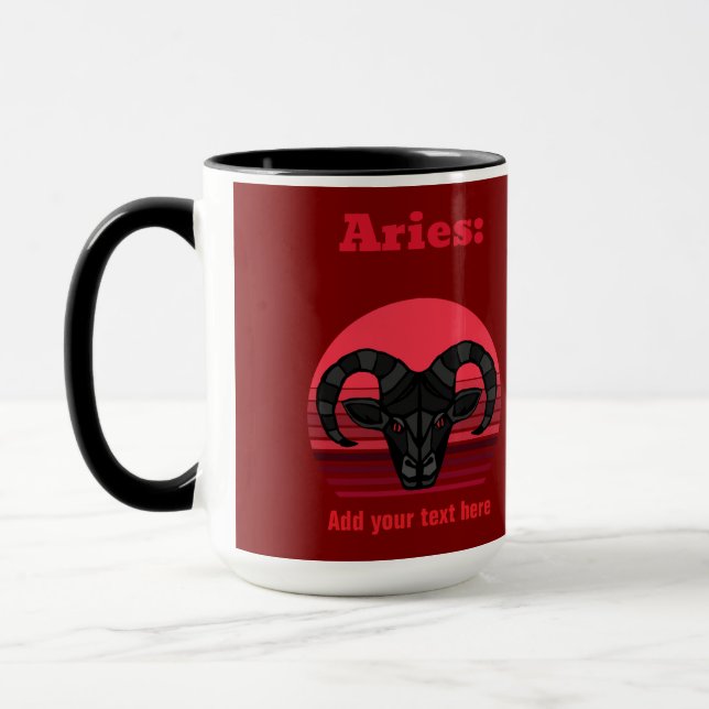 Caneca Aries Mug (Esquerda)
