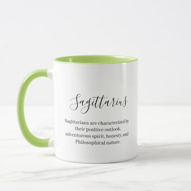 Caneca Aries personalizados Sinal Zodiac Nome e caracterí (Esquerda)