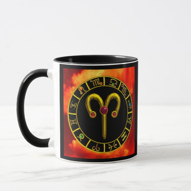 CANECA ARIES ZODIAC BIRTHDAEL JEWEL (Esquerda)
