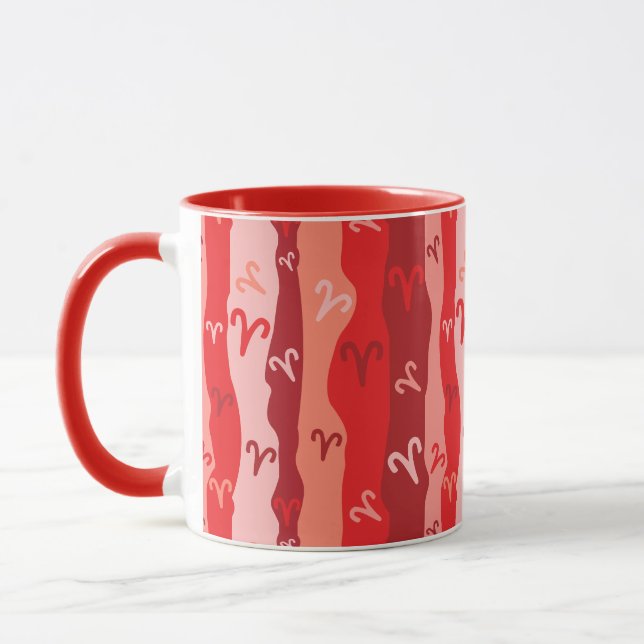Caneca Aries Zodiac Stripes (Esquerda)