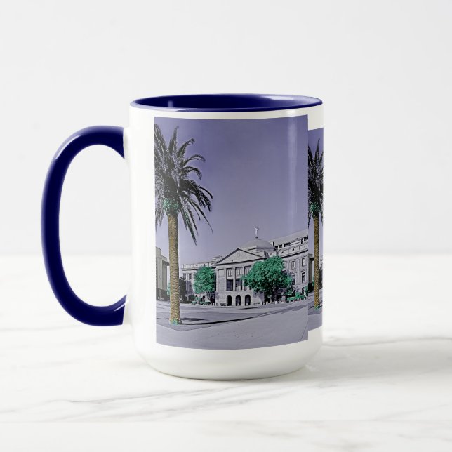 Caneca Arizona - Retro de Capitólio Estadual com Toque de (Esquerda)