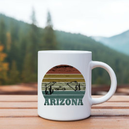 Caneca Arizona Sedona vintage sunset retro az