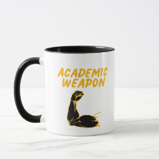Caneca Arma Acadêmica - Clássico Inspiracional