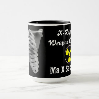 Caneca Arma da tecnologia do raio X da escolha