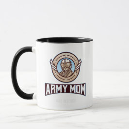 Caneca Armada Mãe Café Mug - Orgulho Militar de Altitude