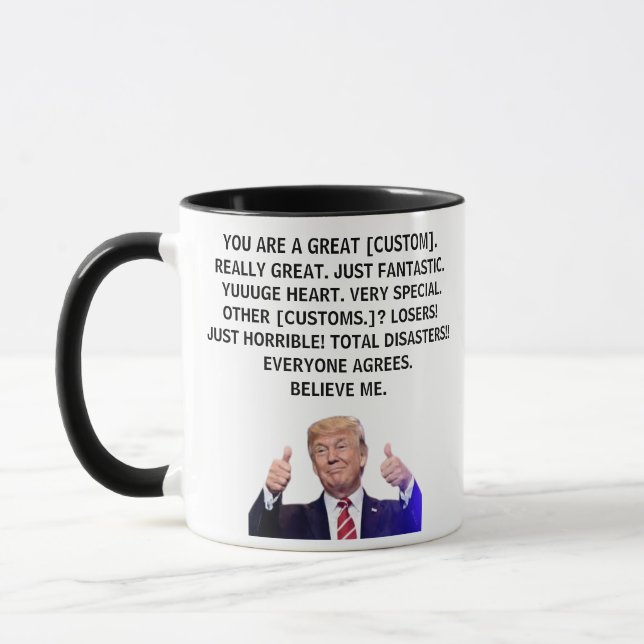 Caneca Armadilha Personalizada Para O Tio Irmã Pai Da Mãe (Esquerda)
