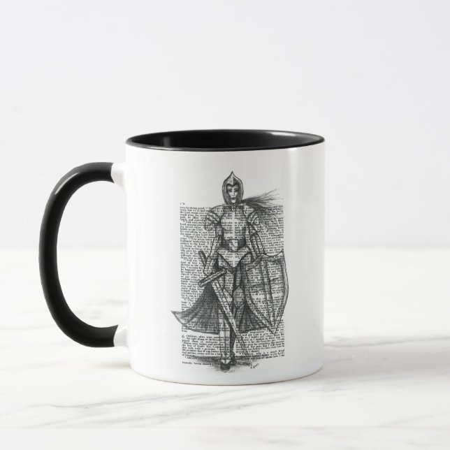 Caneca Armadura para Cima (Esquerda)