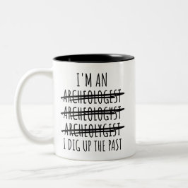Caneca Arqueólogo Engraçado