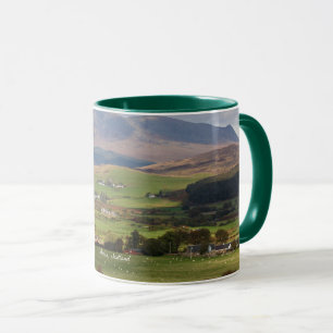 Caneca Arran, fotografia da paisagem da Escócia