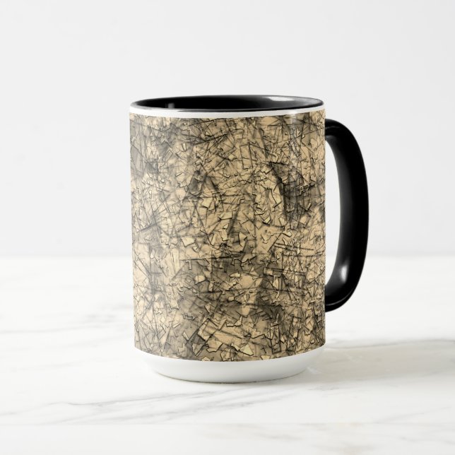 Caneca Arranhe arranhões em um khaki ligeiramente visto (Frente Esquerda)