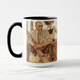 Caneca Arrow Collar advertisement, 1910 by Leyendecker