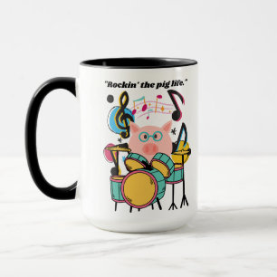 Caneca Arruinando a vida dos porcos