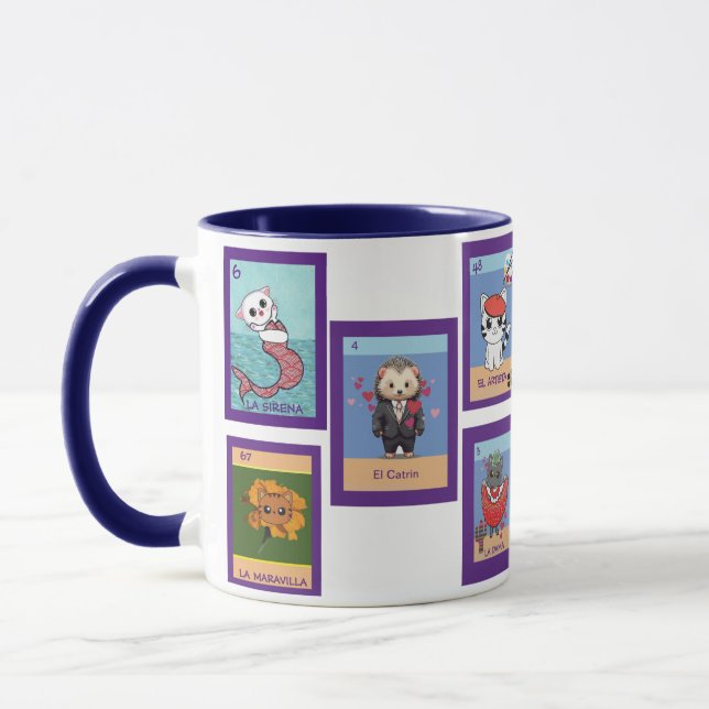 Caneca Art Cats Loteria Mug (Esquerda)