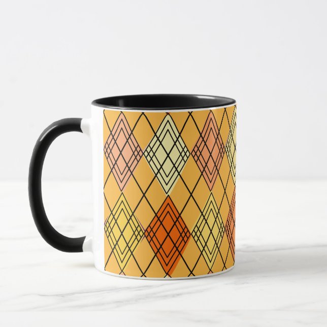 Caneca Art Deco Citrus Argyle (Esquerda)