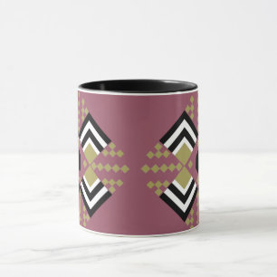 Caneca Art Deco Quilt Inspirado