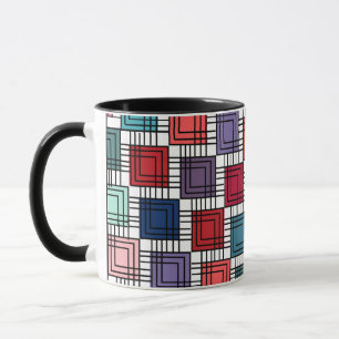 Caneca Art Deco Squares