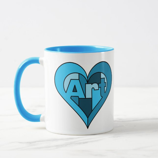 Caneca Art Heart Mug (Esquerda)