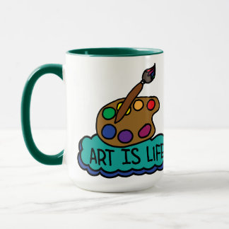 Caneca Art is Life Mug