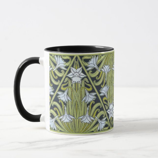 Caneca Art Nouveau Daffodils (Esquerda)