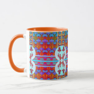 Caneca Art nouveau floral