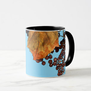 Caneca Art Nouveau Uvas Congeladas