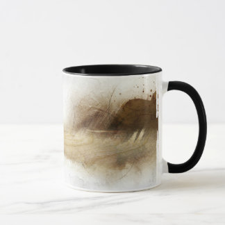 Caneca arte abstrata sem título