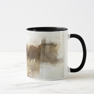 Caneca arte abstrata sem título