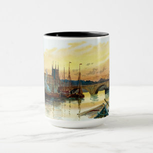 Caneca Arte antiga da Ponte de Londres