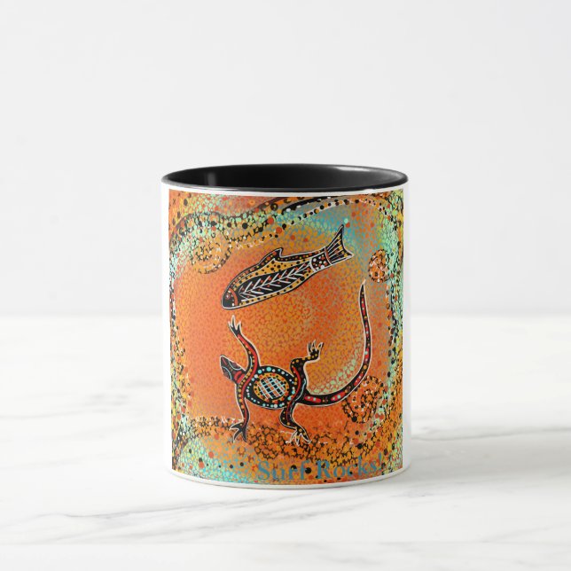 CANECA ARTE AUSTRALIANO                      (Centro)