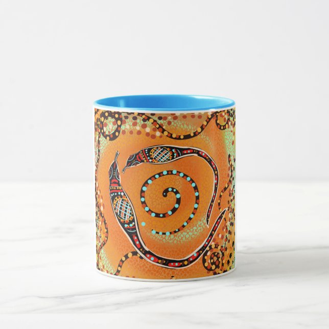 CANECA ARTE AUSTRALIANO                    (Centro)