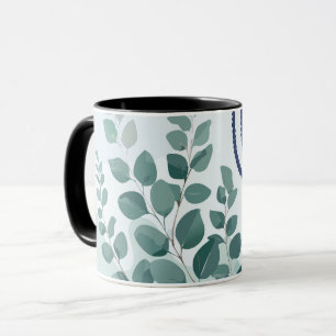 Caneca Arte Botânica Australiana Louva-a-Deus Eucalipto