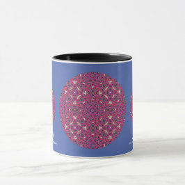 Caneca Arte caleidoscópio do nono volume onze