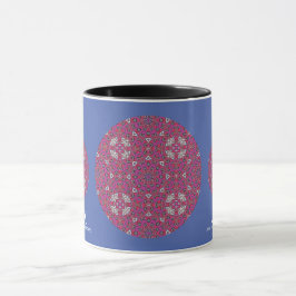 Caneca Arte caleidoscópio do volume nove dezessete