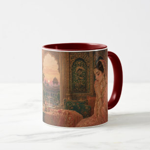 Caneca Arte da Oração do Crepúsculo Mogol.