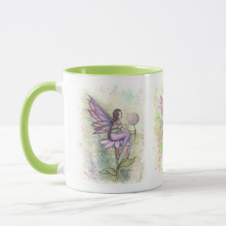 Caneca Arte das Fadas das Flores por Molly Harrison